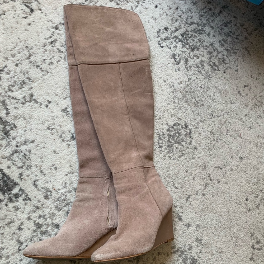 Zara over the knee boots